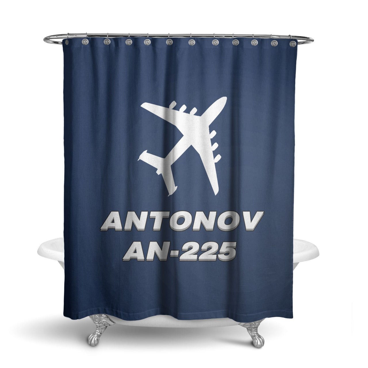 Antonov AN-225 (28) Designed Shower Curtains