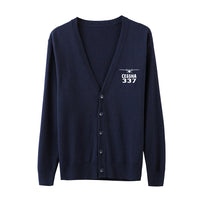 Thumbnail for Cessna 337 & Plane Designed Cardigan Sweaters