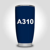 Thumbnail for A310 Flat Text Designed Tumbler Travel Mugs