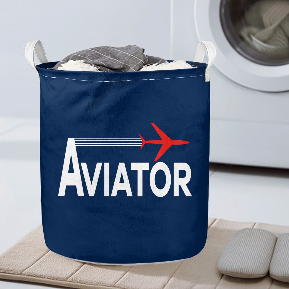 Aviator Designed Laundry Baskets