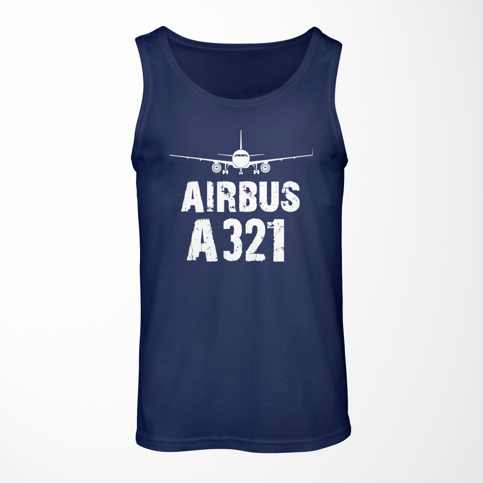 Airbus A321 & Plane Designed Tank Tops