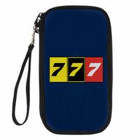 Thumbnail for Flat Colourful 777 Designed Travel Cases & Wallets