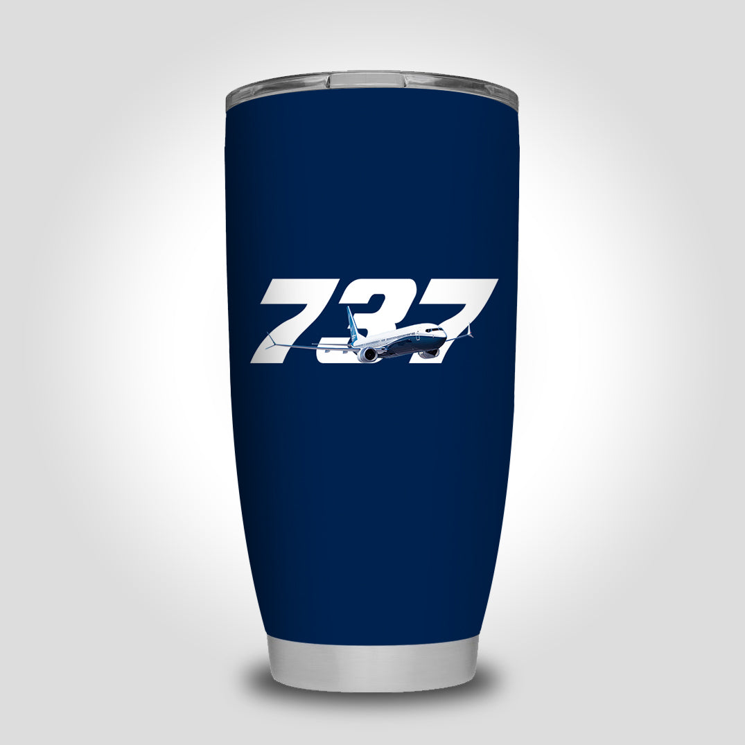 Super Boeing 737 Designed Tumbler Travel Mugs