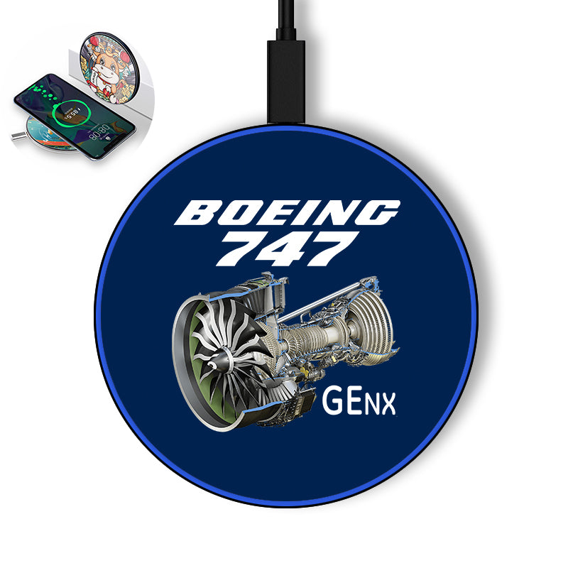 Boeing 747 & GENX Engine Designed Wireless Chargers