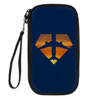 Thumbnail for Supermen of The Skies (Sunset) Designed Travel Cases & Wallets