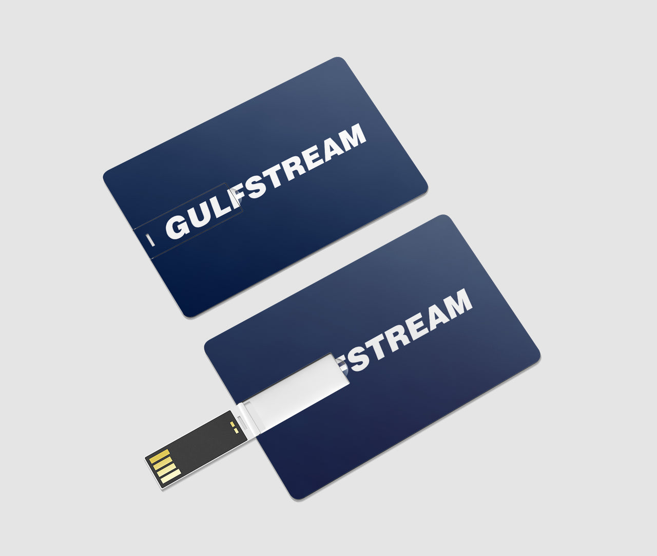 Gulfstream & Text Designed USB Cards