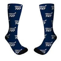 Thumbnail for The Boeing 747 Designed Socks
