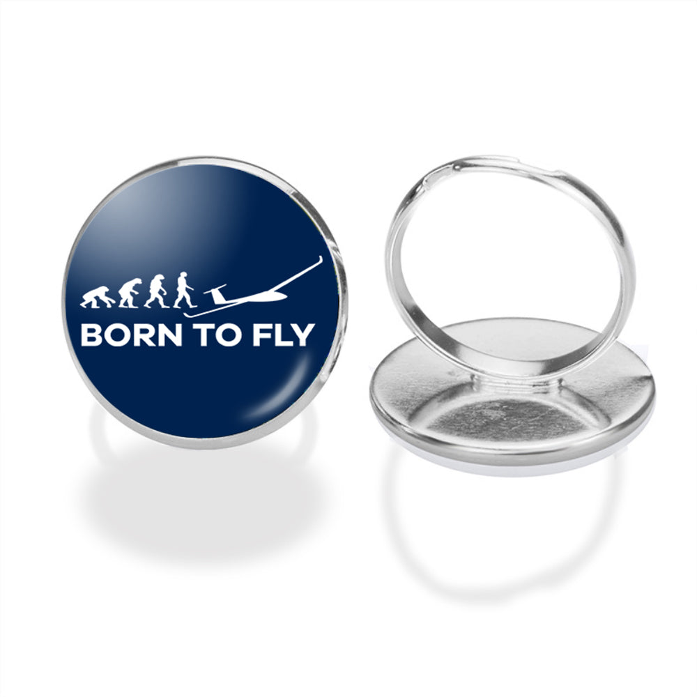 Born To Fly Glider Designed Rings
