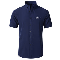 Thumbnail for Boeing 737-800NG Silhouette Designed Short Sleeve Shirts