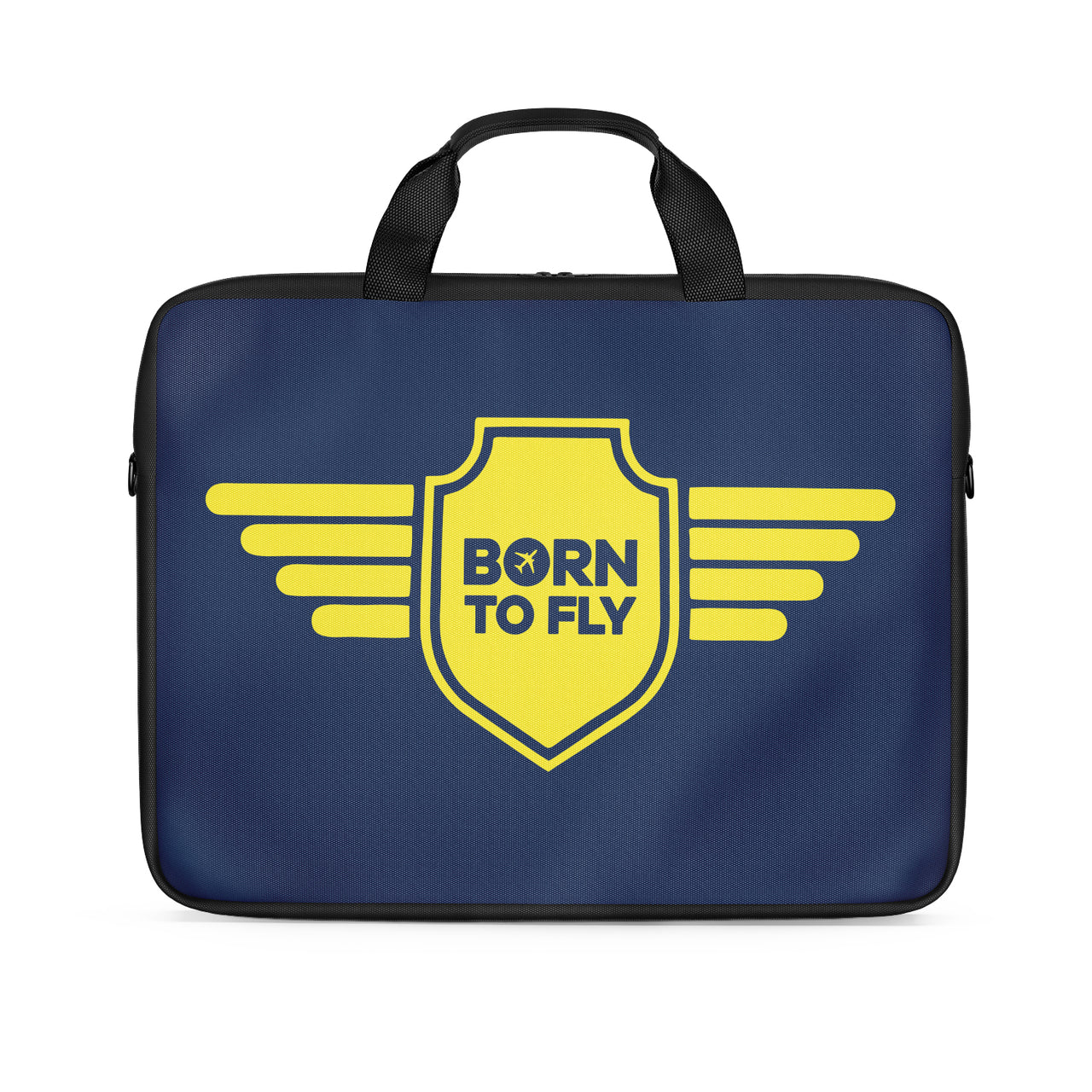 Born To Fly & Badge Designed Laptop & Tablet Bags