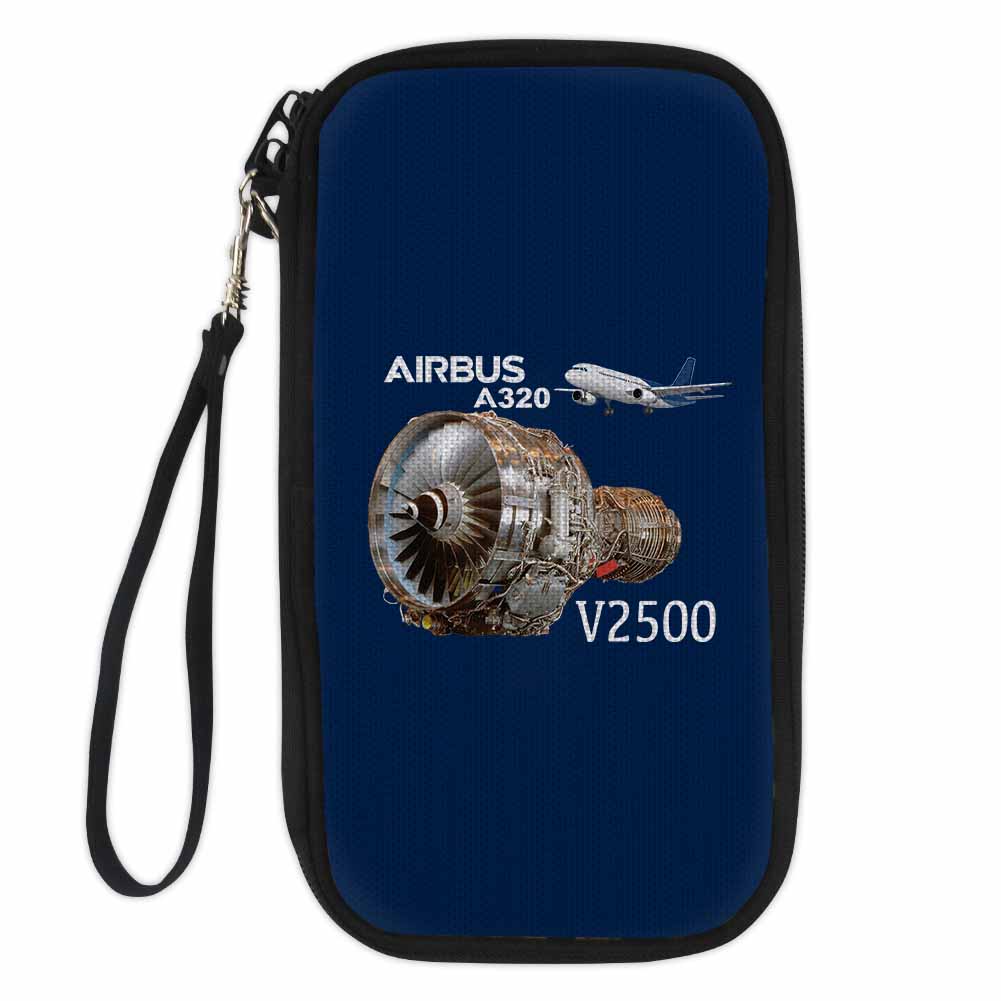 Airbus A320 & V2500 Engine Designed Travel Cases & Wallets