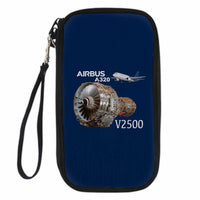 Thumbnail for Airbus A320 & V2500 Engine Designed Travel Cases & Wallets