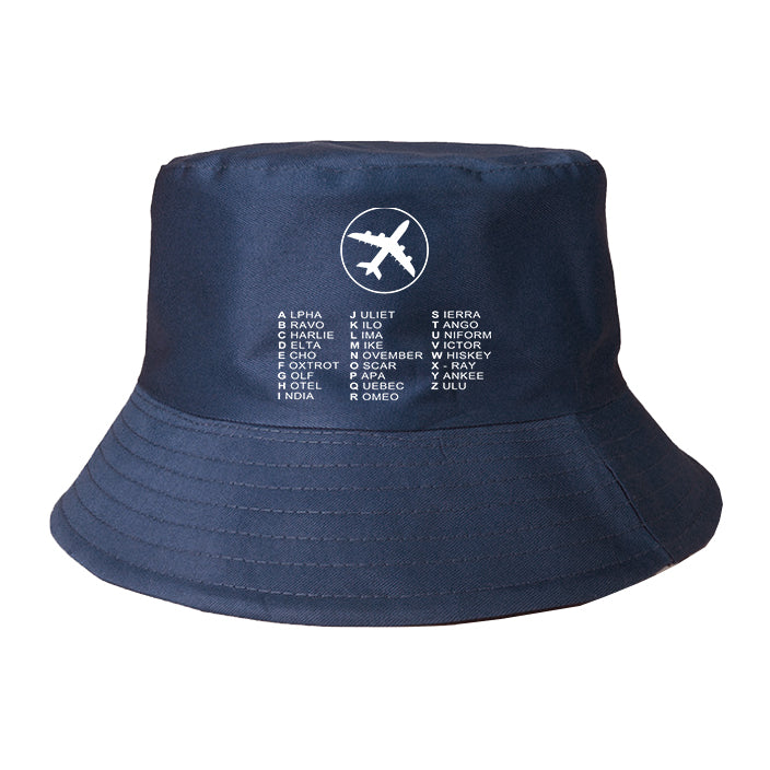 Aviation Alphabet 2 Designed Summer & Stylish Hats