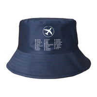 Thumbnail for Aviation Alphabet 2 Designed Summer & Stylish Hats