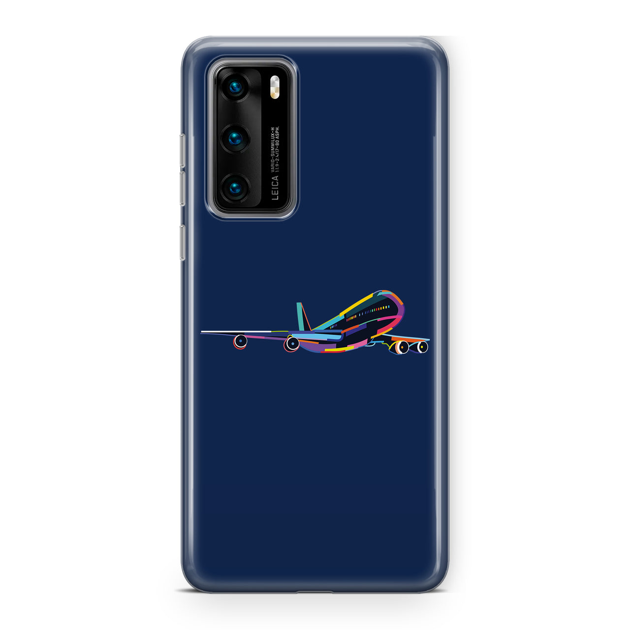 Multicolor Airplane Designed Huawei Cases