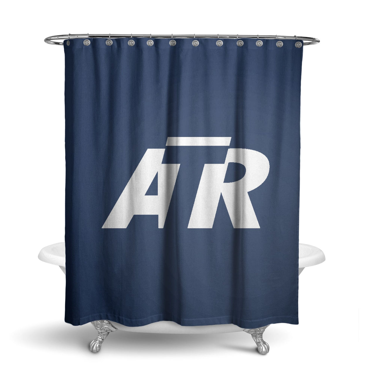 ATR & Text Designed Shower Curtains