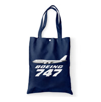 Thumbnail for The Boeing 747 Designed Tote Bags