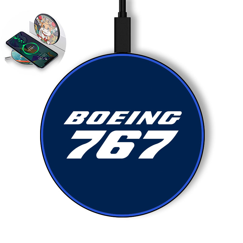 Boeing 767 & Text Designed Wireless Chargers