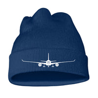 Thumbnail for Airbus A350 Silhouette Knit 3D Beanies