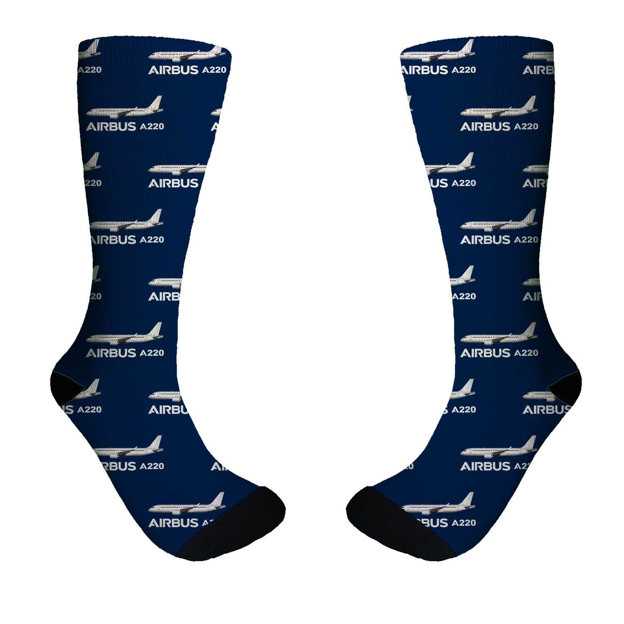 The Airbus A220 Designed Socks