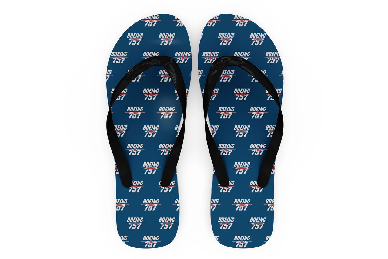 Amazing Boeing 757 Designed Slippers (Flip Flops)