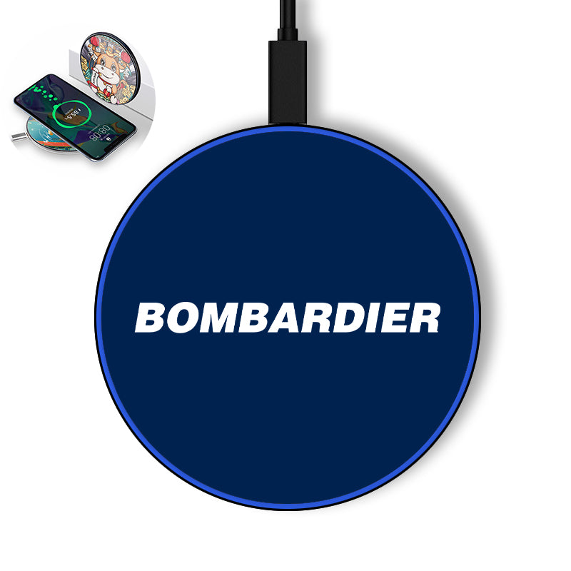 Bombardier & Text Designed Wireless Chargers