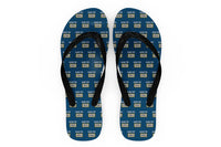 Thumbnail for Blood Type AVGAS Designed Slippers (Flip Flops)