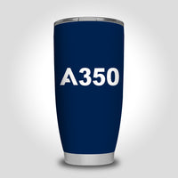 Thumbnail for A350 Flat Text Designed Tumbler Travel Mugs