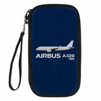 Thumbnail for The Airbus A320Neo Designed Travel Cases & Wallets