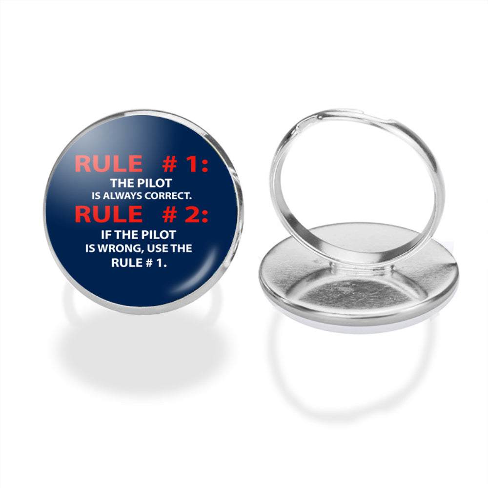 Rule 1 - Pilot is Always Correct Designed Rings