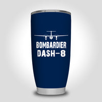 Thumbnail for Bombardier Dash-8 & Plane Designed Tumbler Travel Mugs