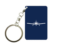 Thumbnail for Piper PA28 Silhouette Plane Designed Key Chains