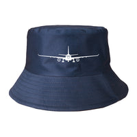 Thumbnail for Airbus A330 Silhouette Designed Summer & Stylish Hats