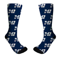 Thumbnail for Super Boeing 747 Designed Socks