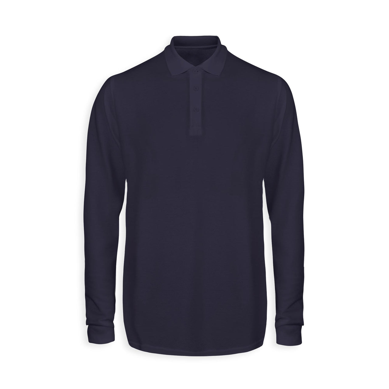 NO Design Super Quality Long Sleeve Polo T-Shirts