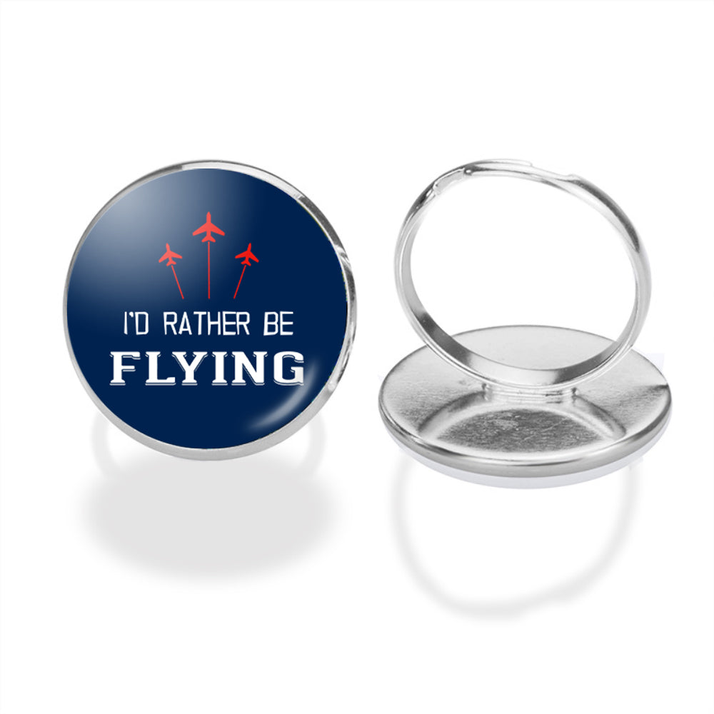 I'D Rather Be Flying Designed Rings