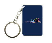 Thumbnail for Multicolor Airplane Designed Key Chains