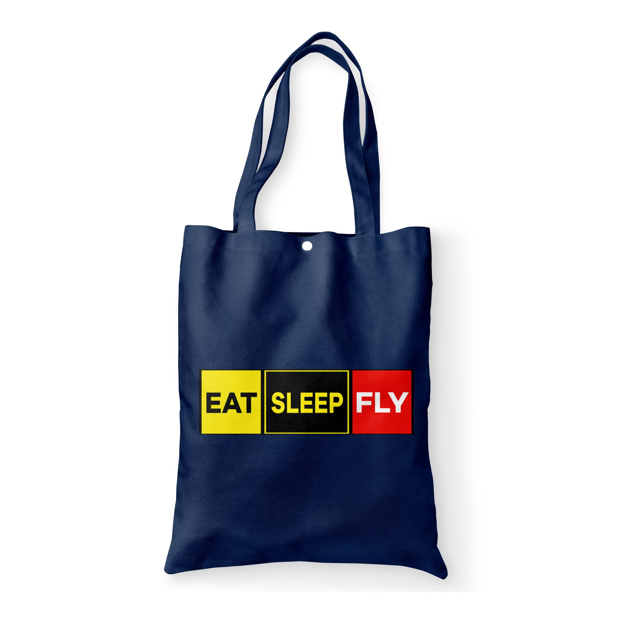 Eat Sleep Fly (Colourful) Designed Tote Bags