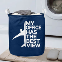 Thumbnail for My Office Has The Best View Designed Laundry Baskets