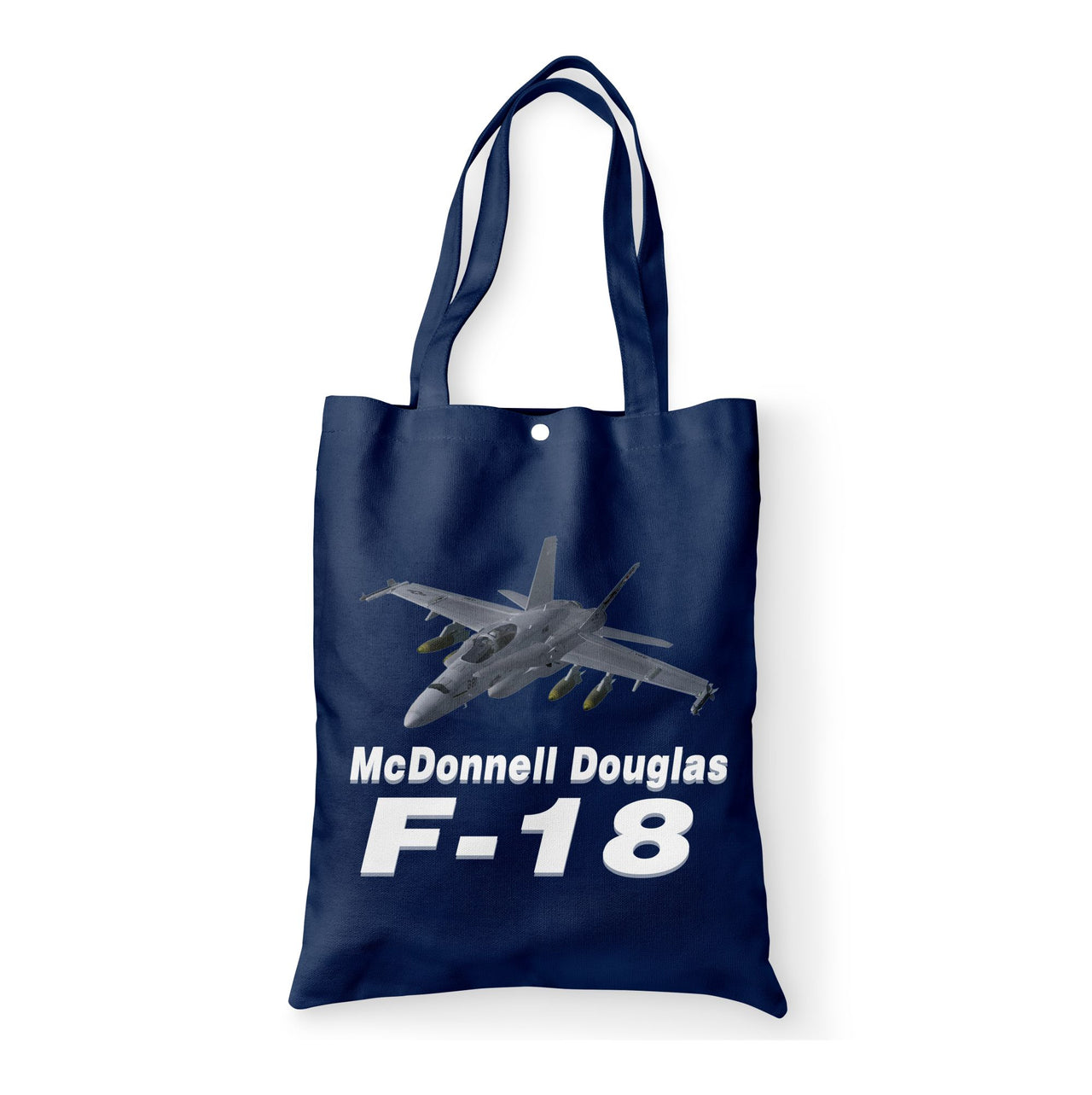 The McDonnell Douglas F18 Designed Tote Bags