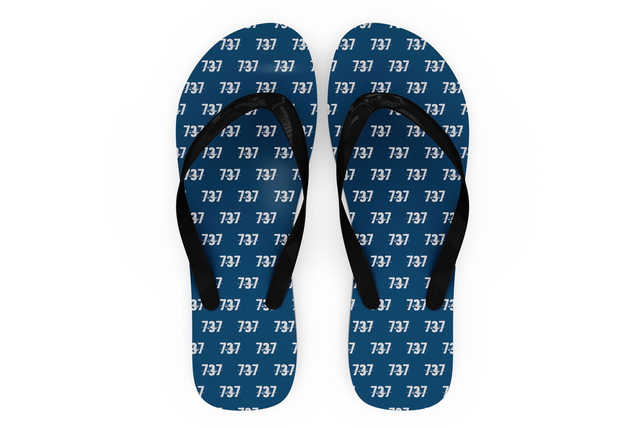 Boeing 737 Designed Designed Slippers (Flip Flops)