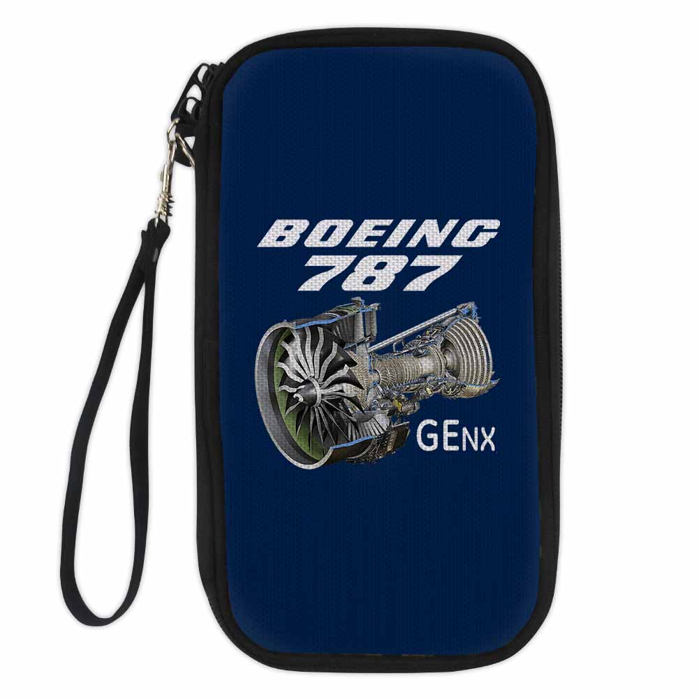 Boeing 787 & GENX Engine Designed Travel Cases & Wallets