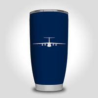 Thumbnail for Ilyushin IL-76 Silhouette Designed Tumbler Travel Mugs