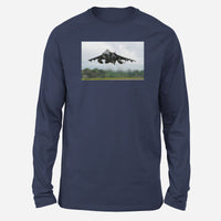 Thumbnail for Departing Super Fighter Jet Designed Long-Sleeve T-Shirts