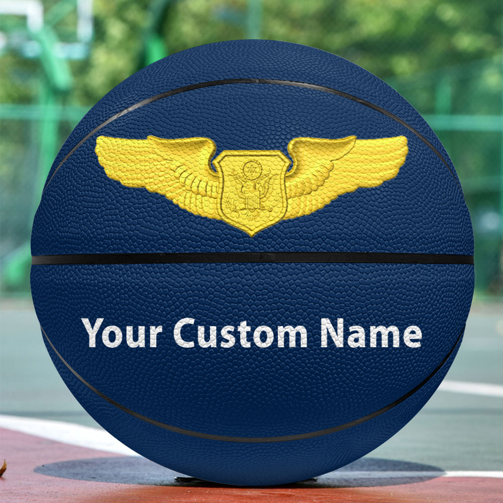 Custom Name (Special US Air Force) Designed Basketball