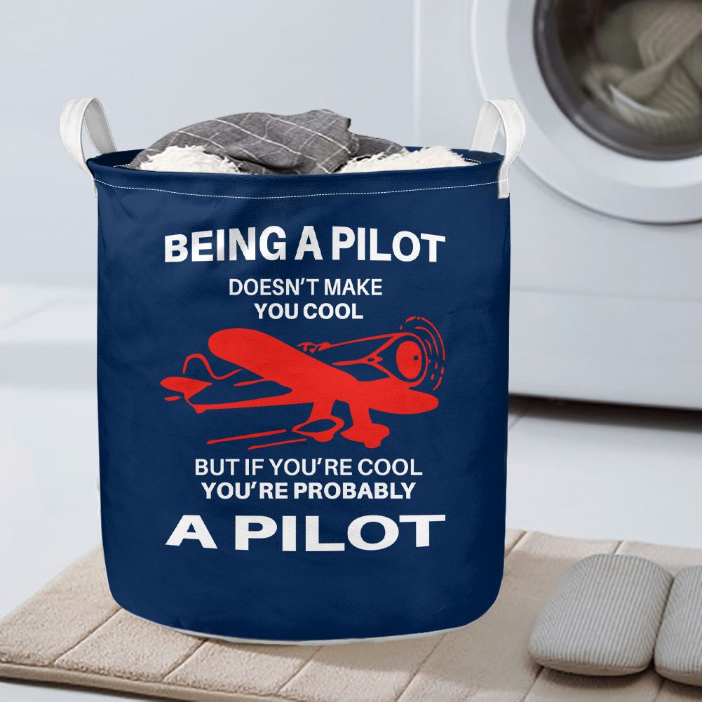 If You're Cool You're Probably a Pilot Designed Laundry Baskets