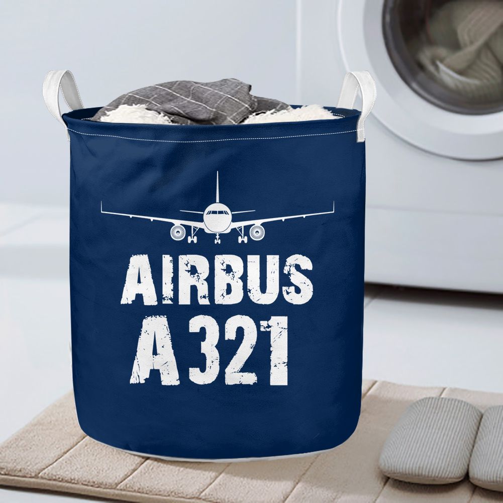 Airbus A321 & Plane Designed Laundry Baskets