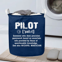 Thumbnail for Pilot [Noun] Designed Laundry Baskets
