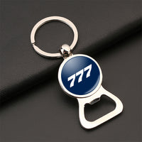 Thumbnail for 777 Flat Text Designed Bottle Opener Key Chains