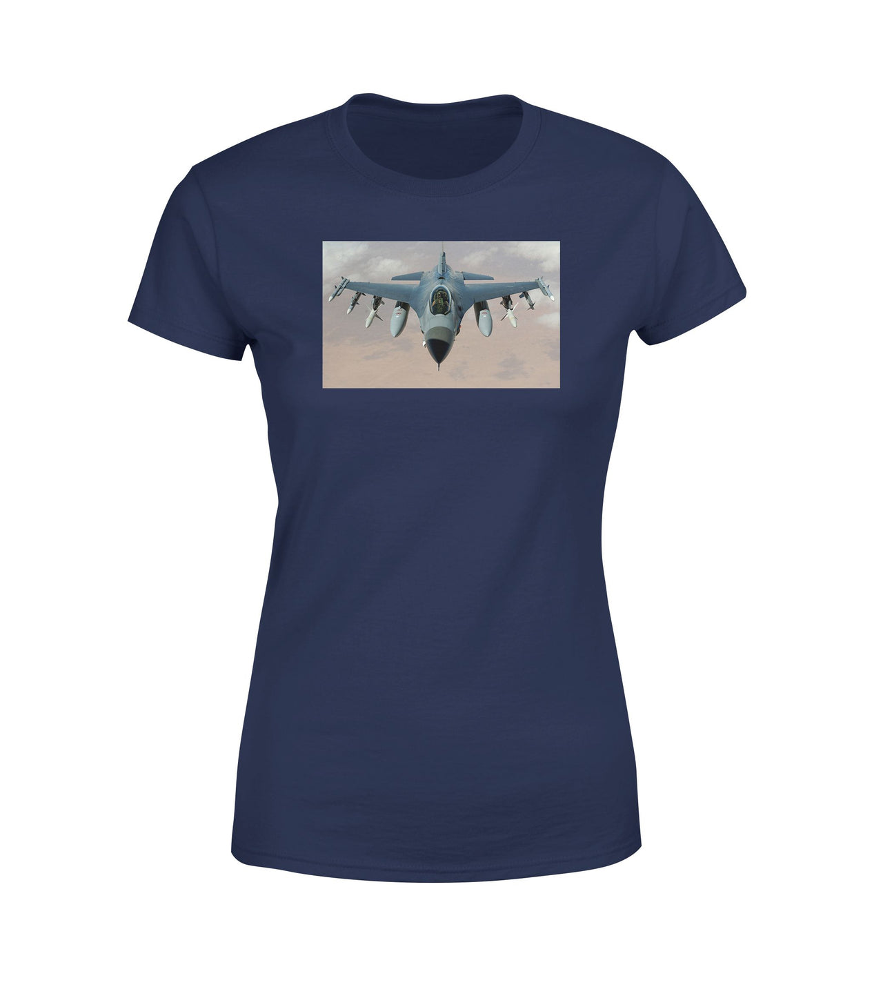 Crusing Fighter Jet 16 Designed Women T-Shirts